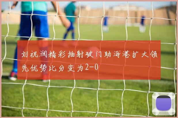 刘祝润精彩抽射破门助海港扩大领先优势比分变为2-0